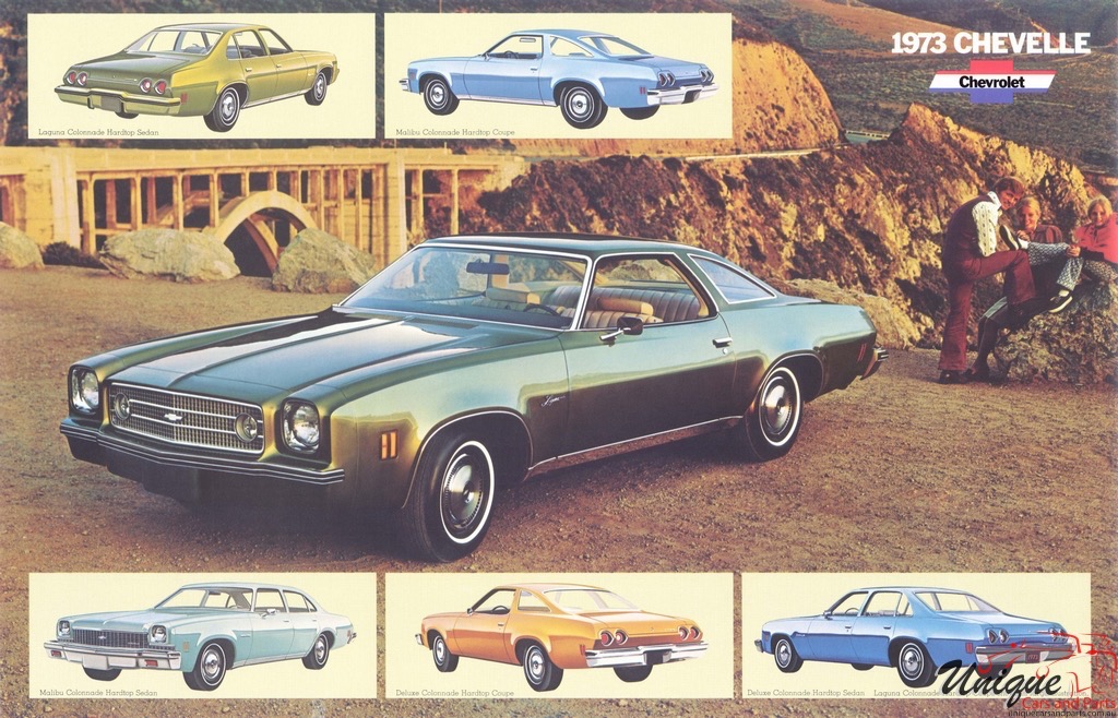 1973 Chevrolet Dealer Sheets